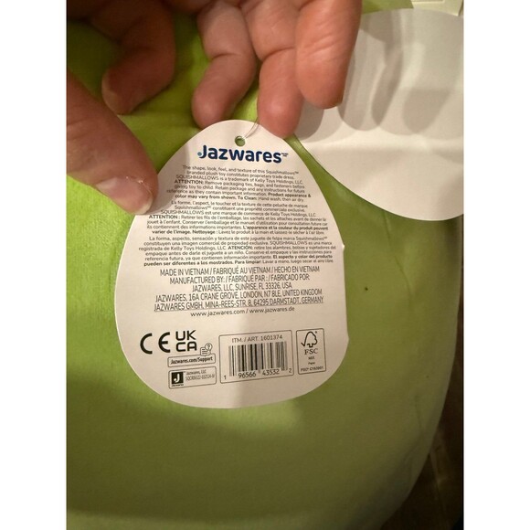 Big Wendy The Frog 24 Inch Jumbo Squishmallows NEW 2025 GIANT Huge 24" - Picture 9 of 12